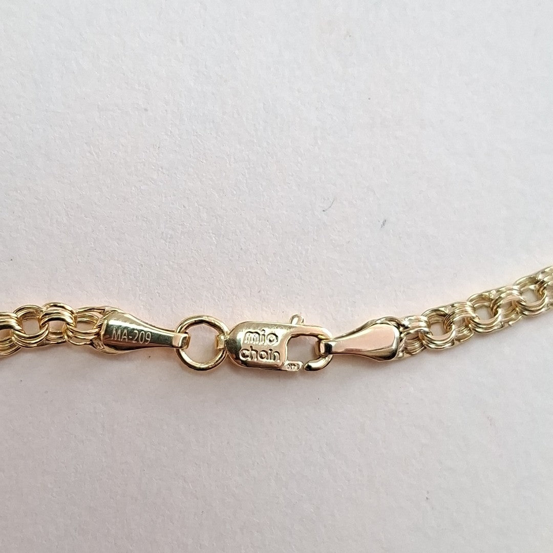 PULSERAS CABALLERO ORO 14K 1.8 (NUEVO)