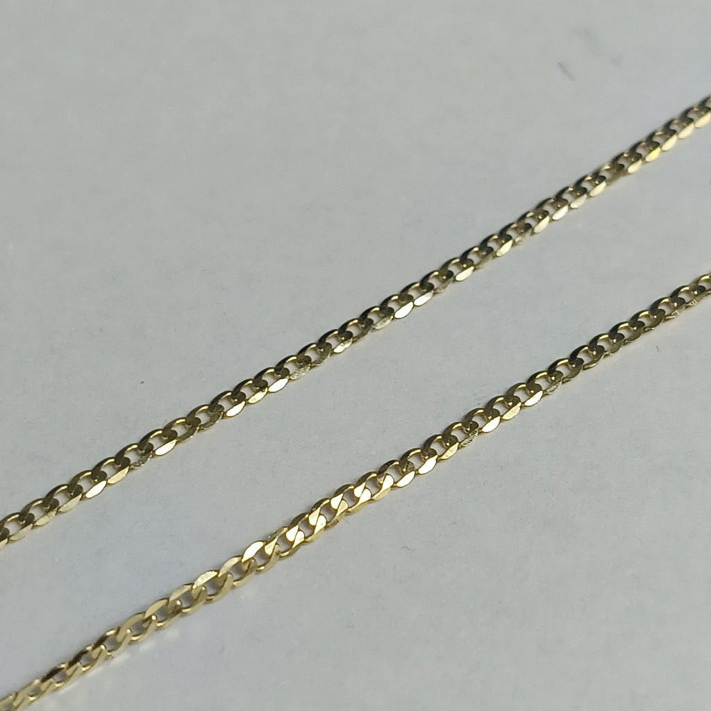CADENAS BARBADA AMARILLA ORO 10K 1.8 (NUEVO)