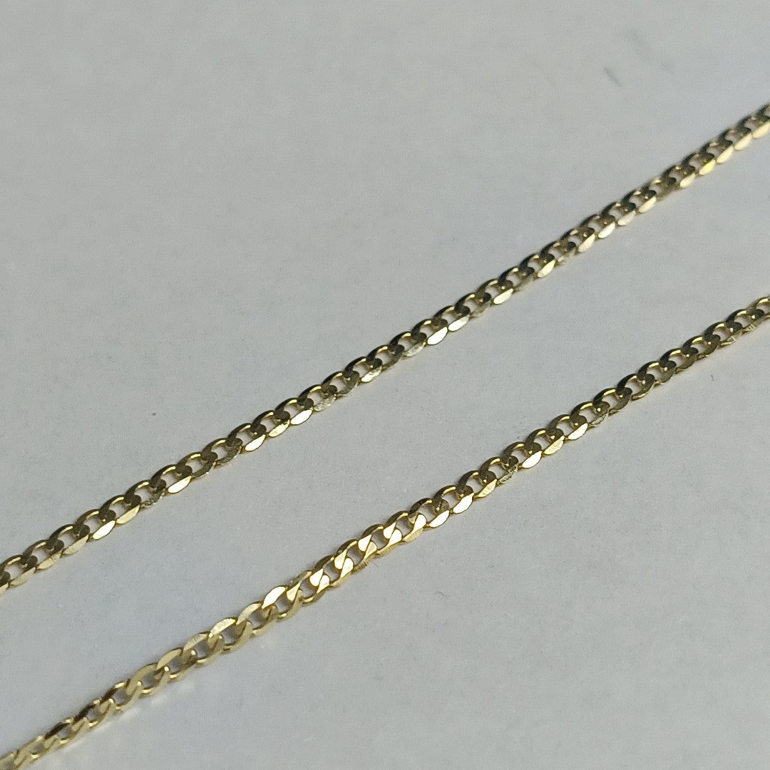 CADENAS BARBADA AMARILLA ORO 10K 1.8 (NUEVO)