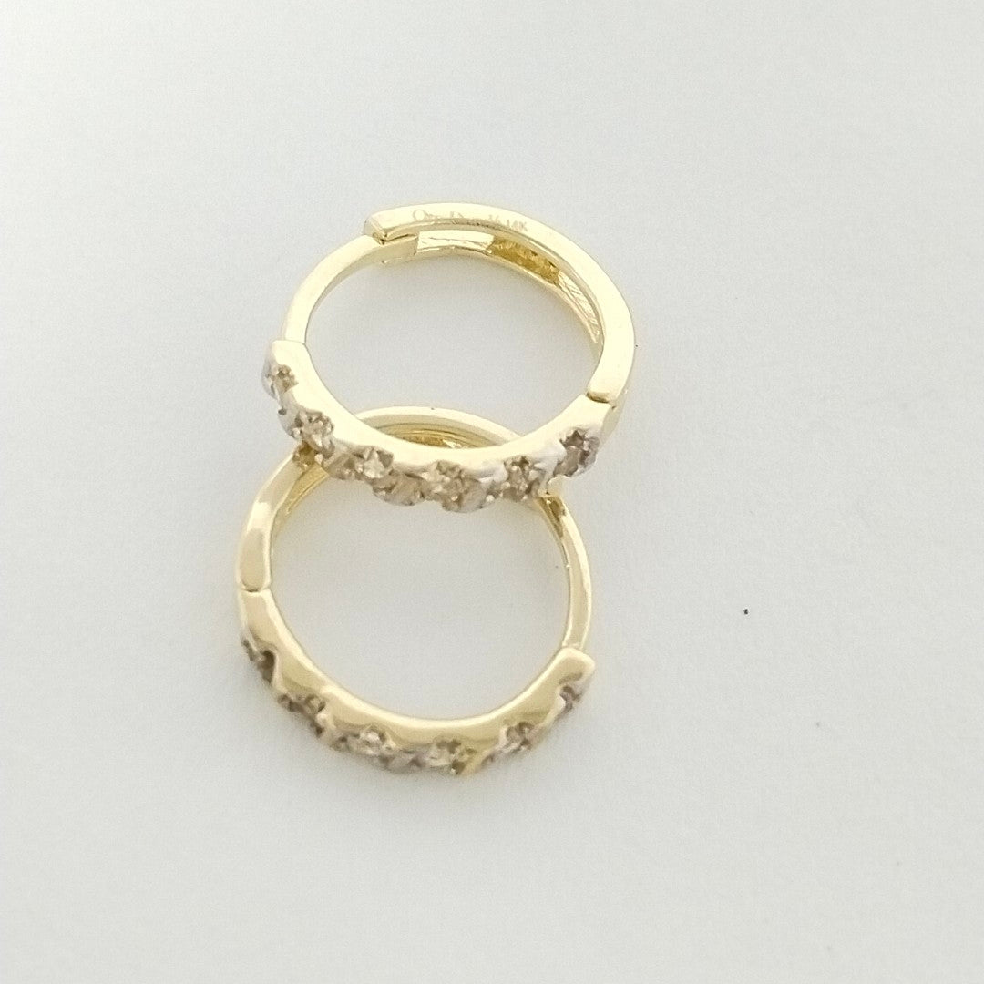 HUGGIES ORO 14K 1.1 (NUEVO)