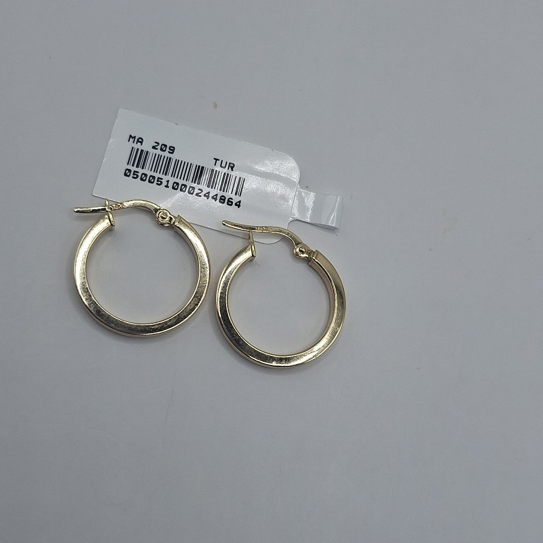 ARRACADAS ORO 14K 1.5 (NUEVO)