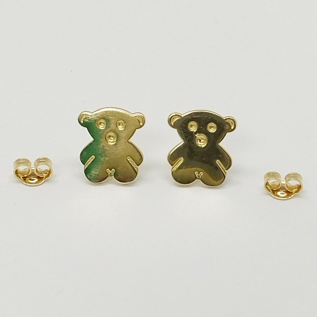 BROQUELES ORO 14K 1.6 (NUEVO)