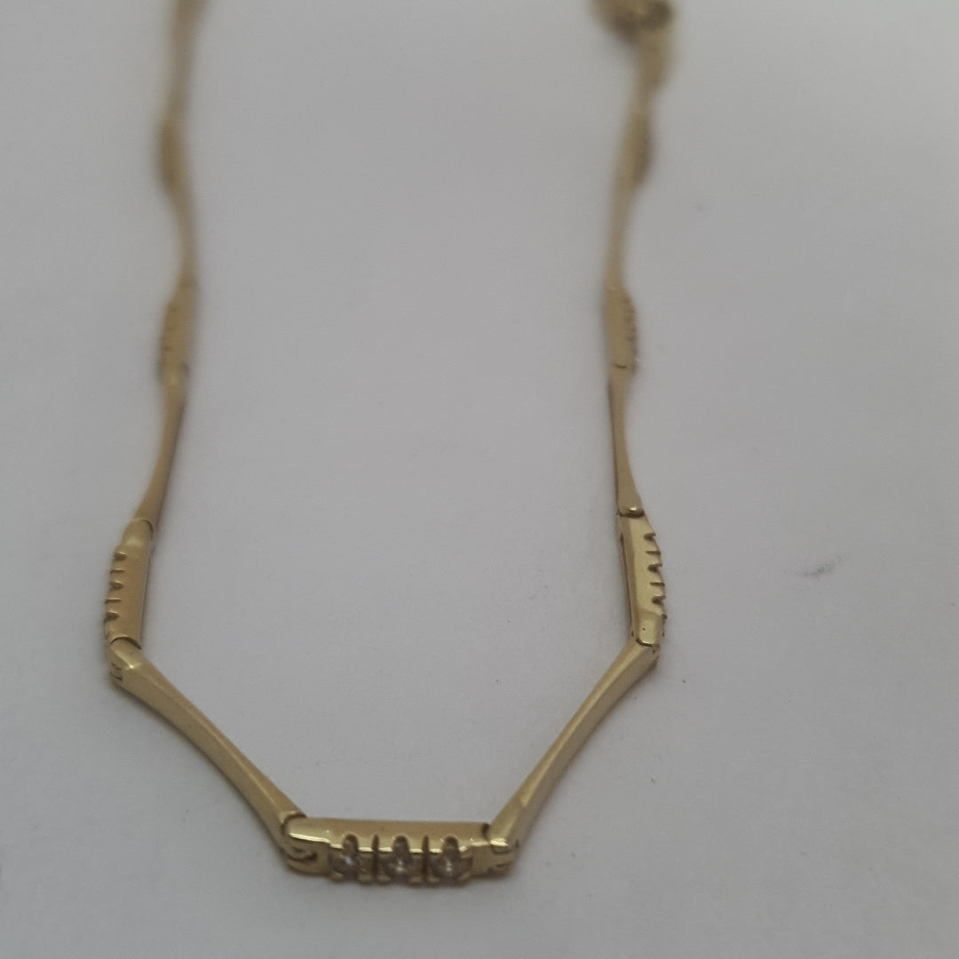 PULSERAS DAMA ORO 14K 3.8 (NUEVO)