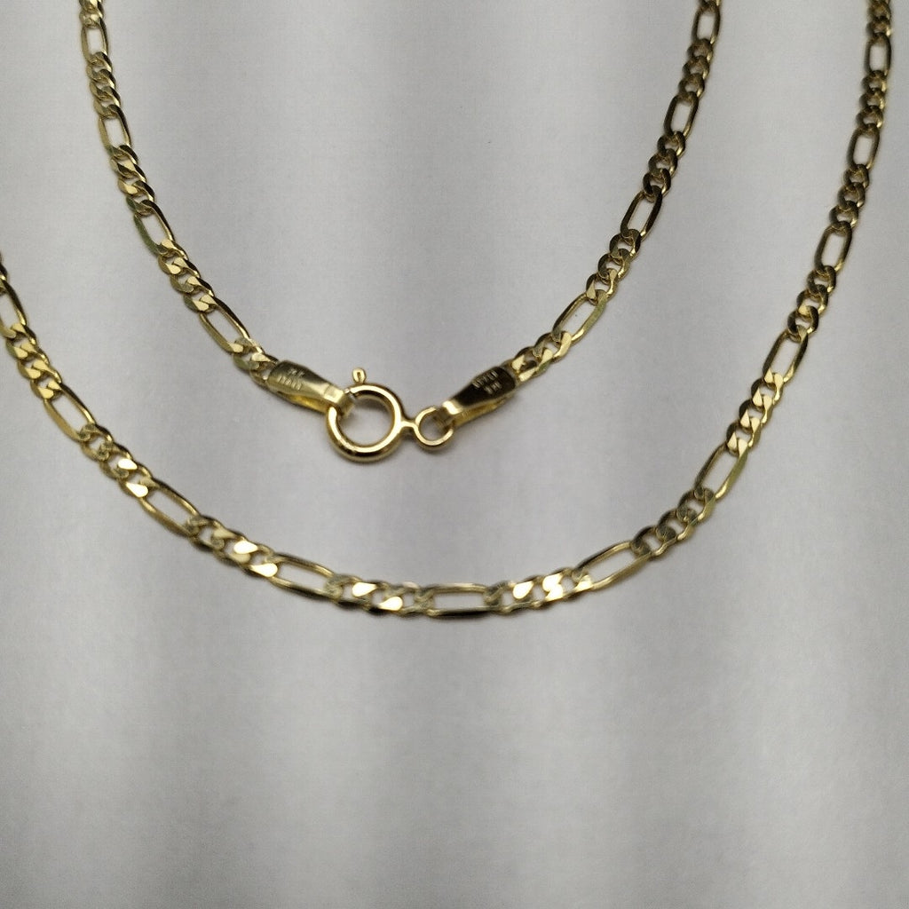 CADENAS CARTIER 3*1 AMARILLA ORO 14K 3.5 (NUEVO)