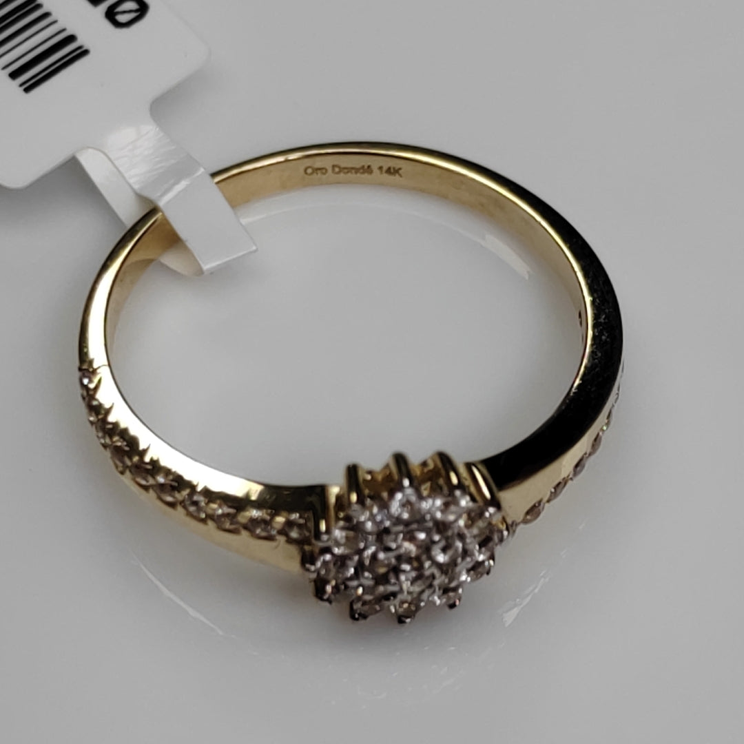 ANILLOS DAMA ORO 14K 2 (NUEVO)