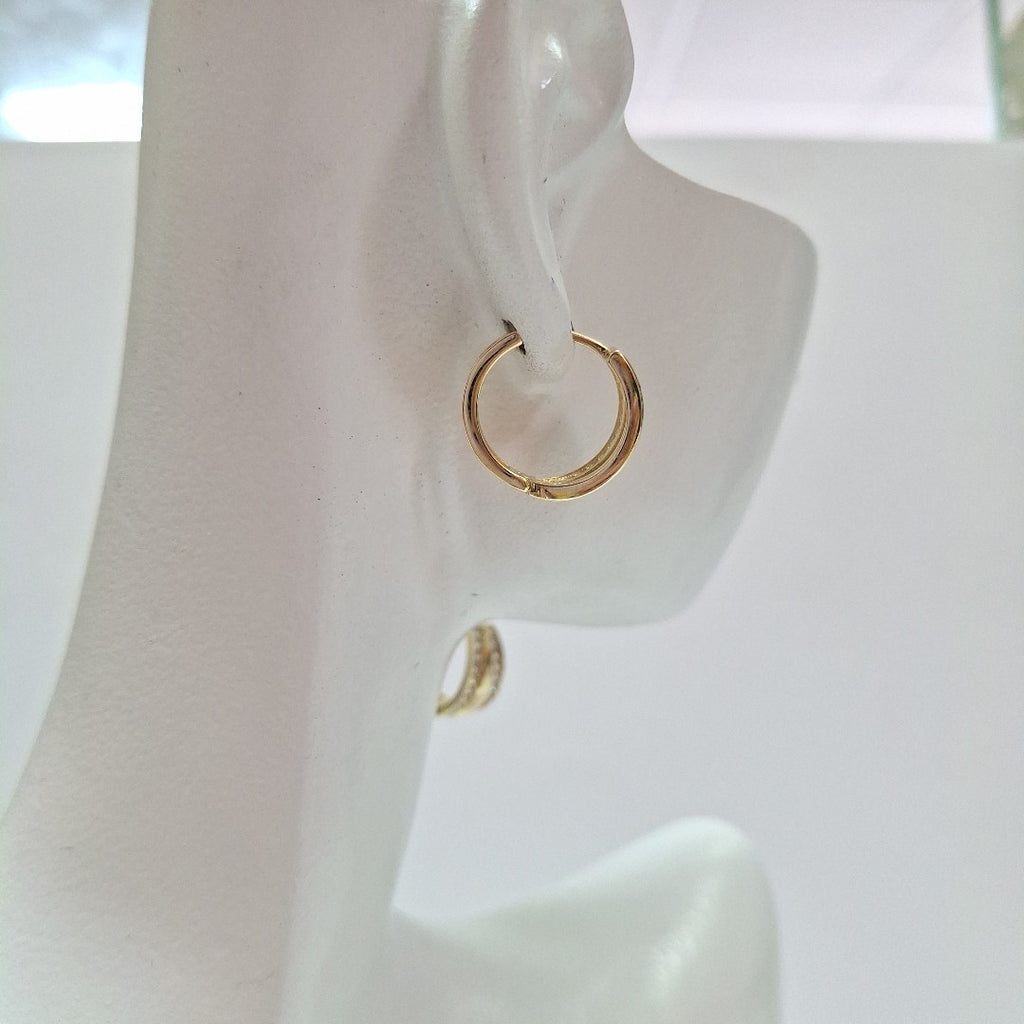 HUGGIES ORO 14K 2.7 (NUEVO)