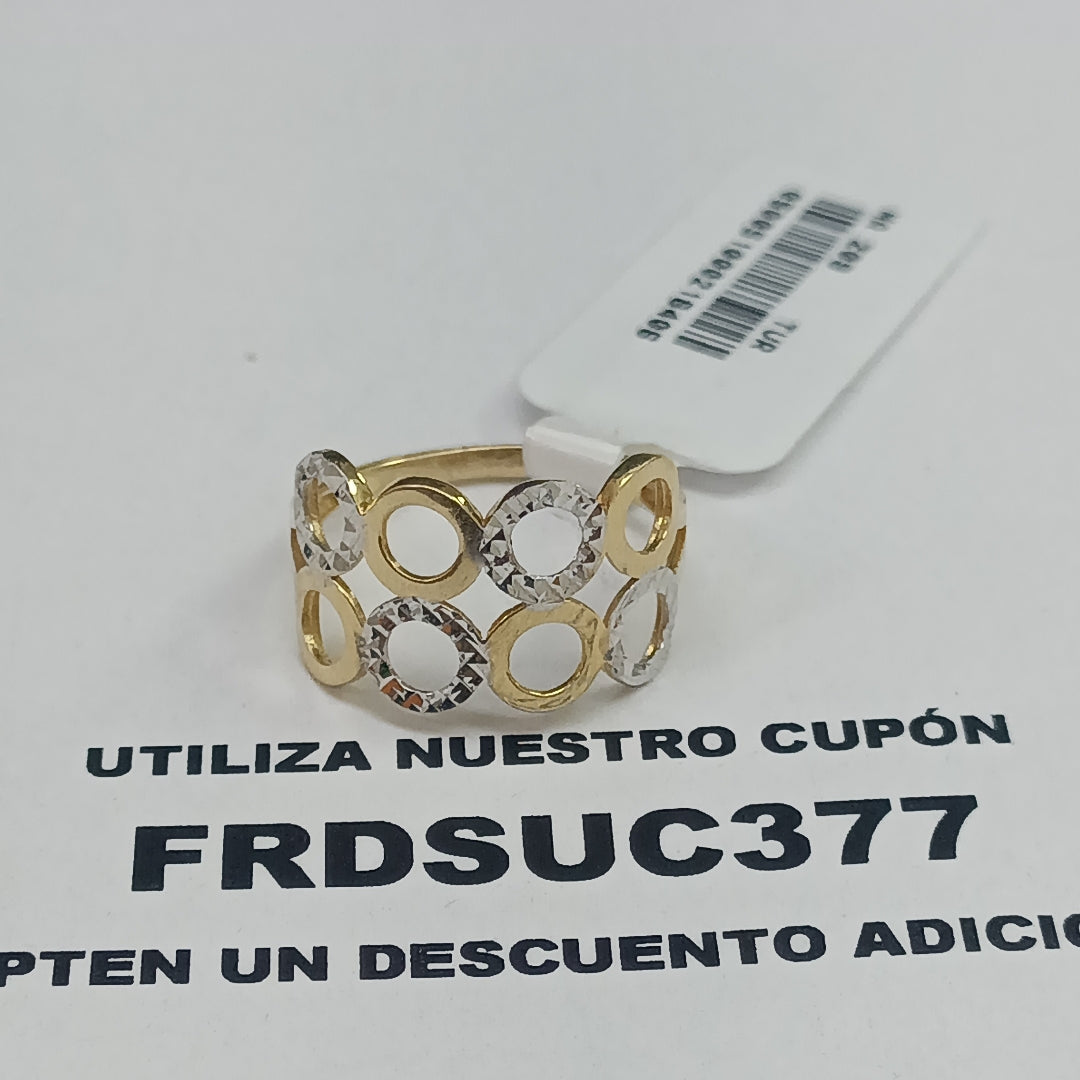 ANILLOS DAMA ORO 14K 1.8 (NUEVO)