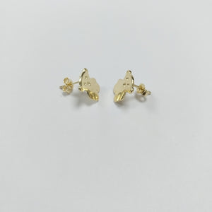 BROQUELES ORO 14K 1.5 (NUEVO)