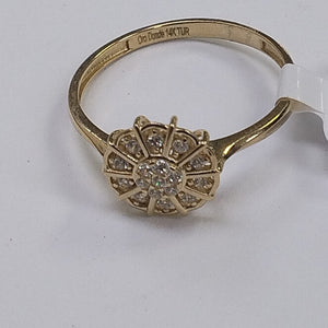 ANILLOS DAMA ORO 14K 1.9 (NUEVO)