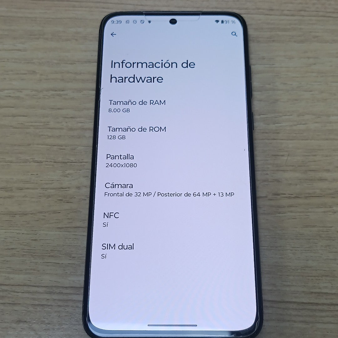 CELULAR MOTOROLA EDGE 30 NEO XT2245-1 128 GB 8 GB RAM (SEMINUEVO)