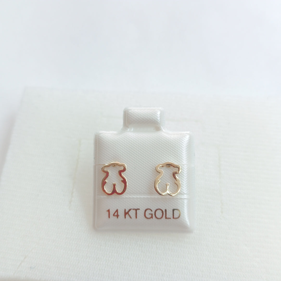 BROQUELES ORO 14K 0.8 (NUEVO)