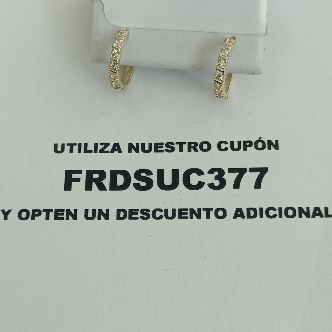 HUGGIES ORO 14K 1.2 (NUEVO)