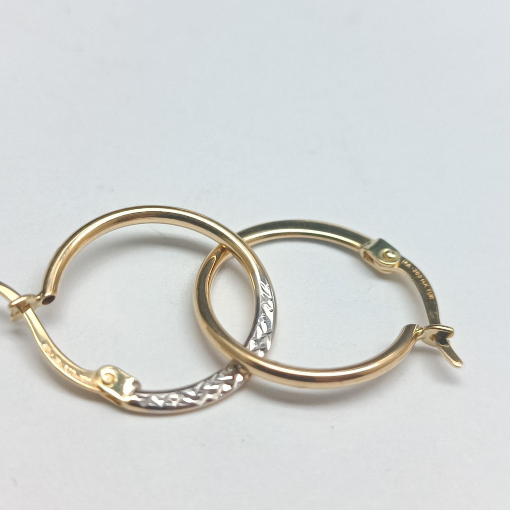 ARRACADAS ORO 14K 1.1 (NUEVO)