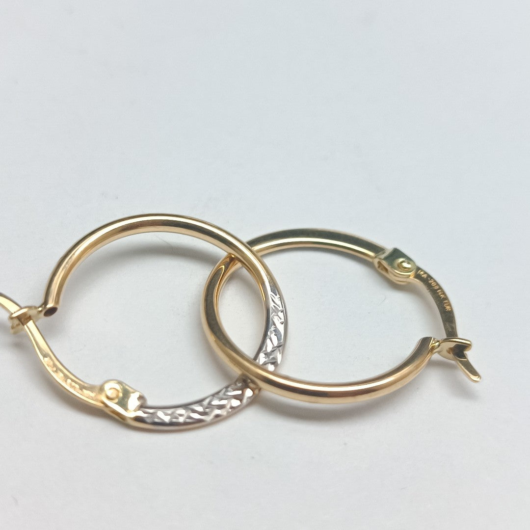 ARRACADAS ORO 14K 1.1 (NUEVO)