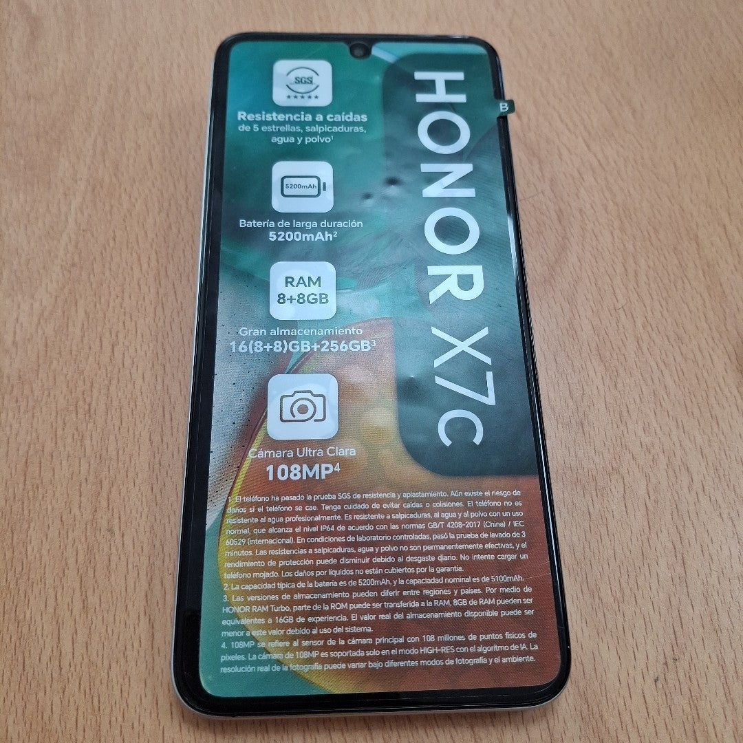 CELULAR HONOR X7C ALT-LX3 256 GB 8 GB RAM (SEMINUEVO)