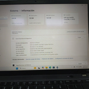 LAPTOP LENOVO THINKPAD T14S GEN 3 (2022) 256 GB SSD 16 GB RAM (SEMINUEVO)