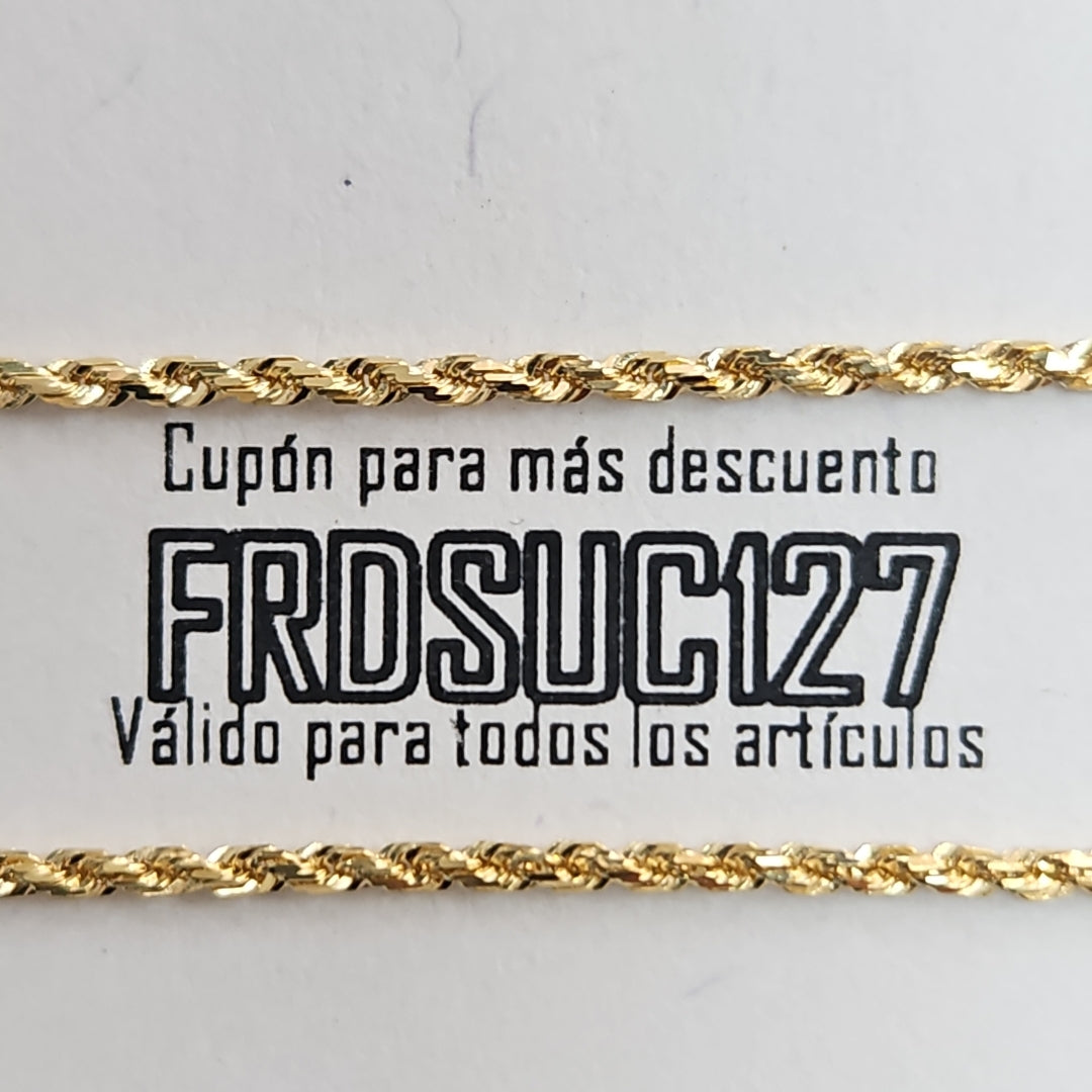 CADENAS TORSAL ORO 14K 3.7 (NUEVO)