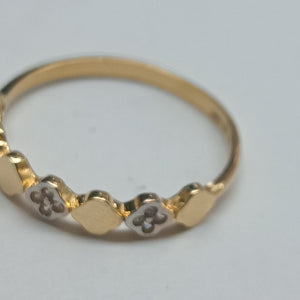 ANILLOS DAMA ORO 14K 1.5 (NUEVO)