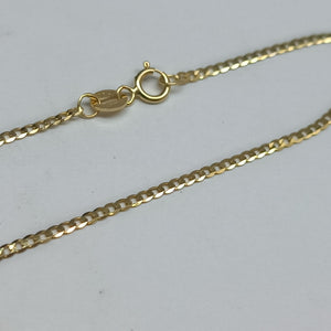 CADENAS BARBADA AMARILLA ORO 14K 1.9 (NUEVO)