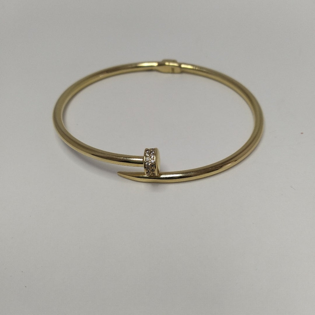PULSERA CLAVO ORO 14K 7.7 (NUEVO)