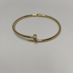 PULSERA CLAVO ORO 14K 7.7 (NUEVO)