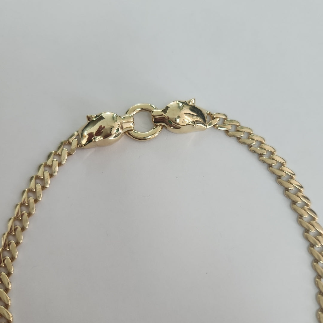 PULSERAS CABALLERO ORO 14K 8.3 (NUEVO)