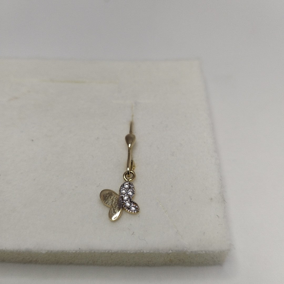 BROQUELES ORO 14K 1.9 (NUEVO)