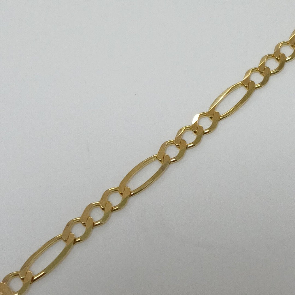 PULSERAS CABALLERO CARTIER 3 1 AMARILLA ORO 14K 6.4 (NUEVO)