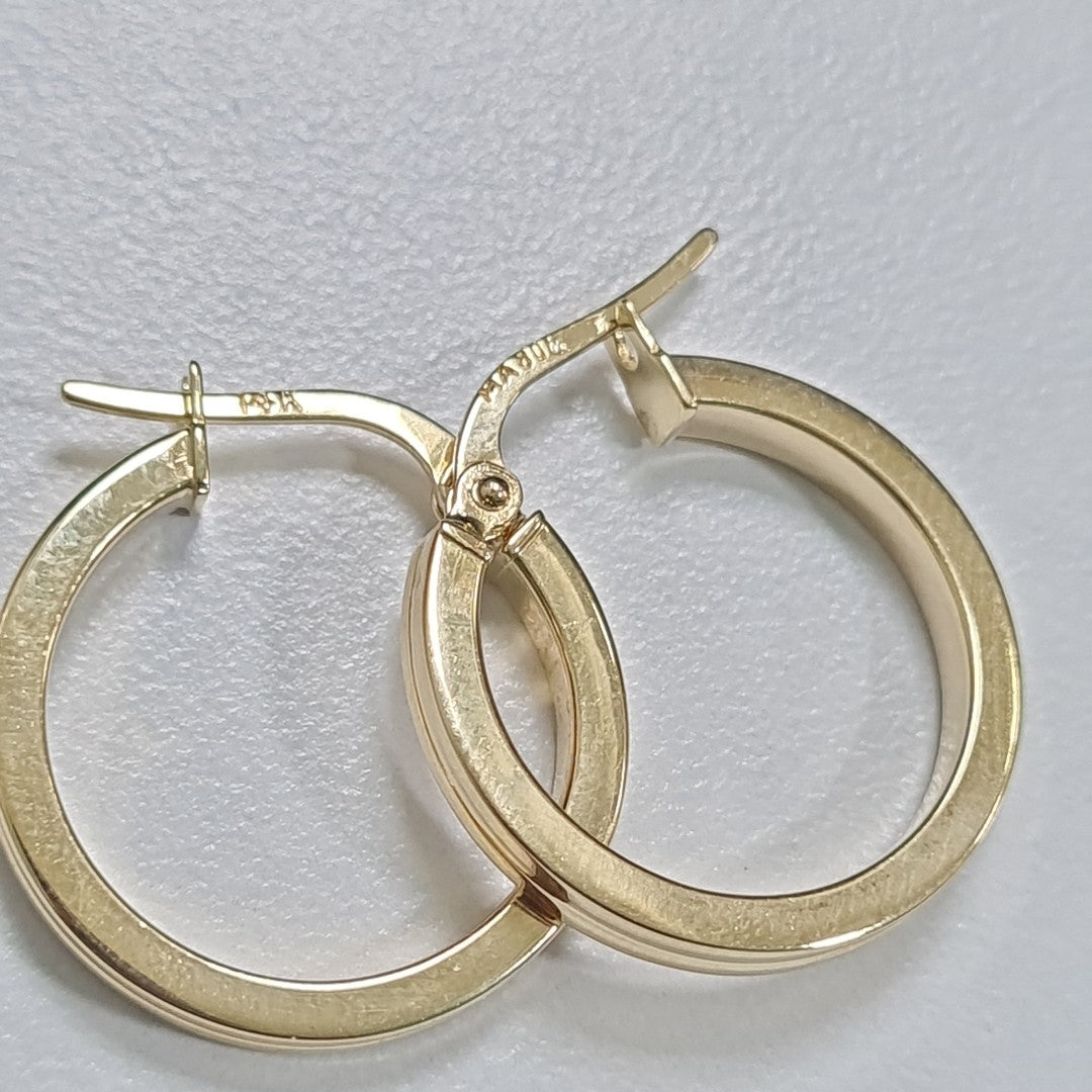 ARRACADAS ORO 14K 1.5 (NUEVO)
