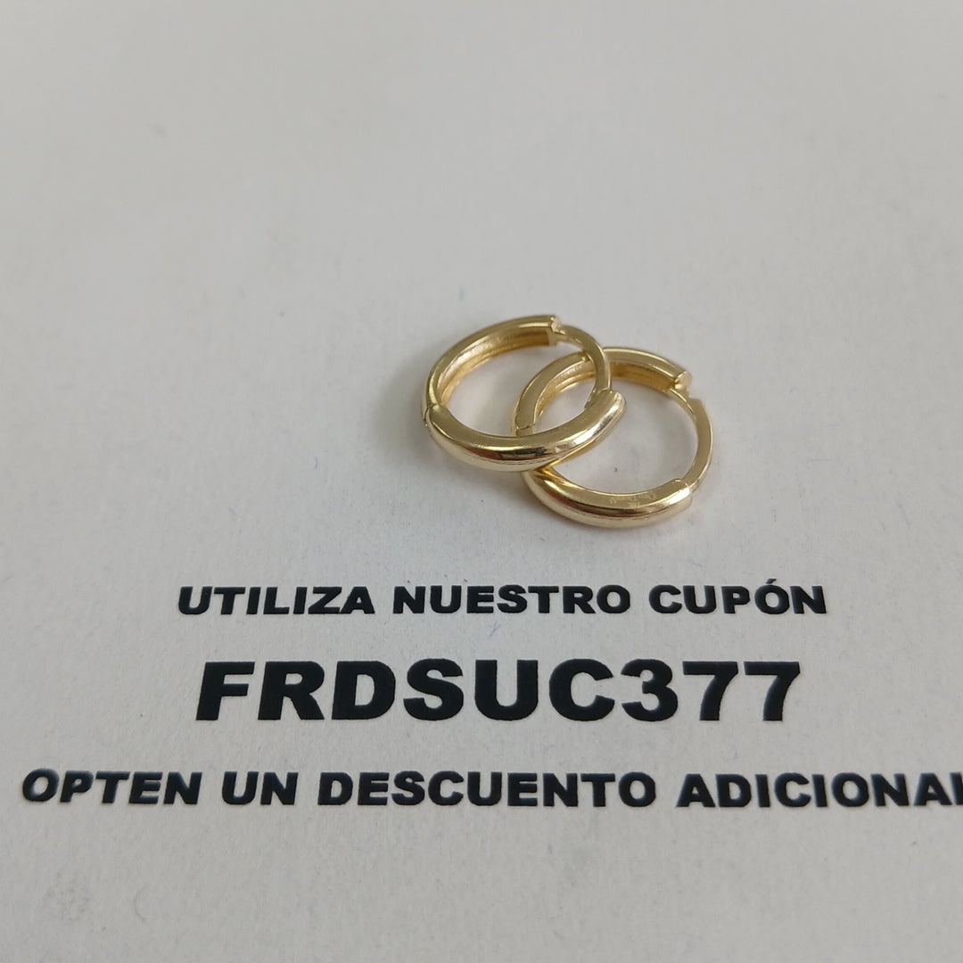 HUGGIES ORO 14K 1.5 (NUEVO)