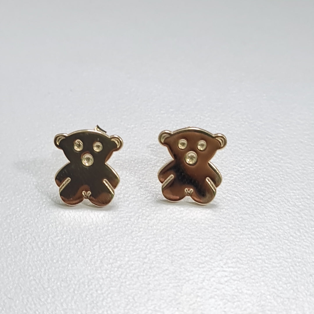 BROQUELES ORO 14K 1.5 (NUEVO)