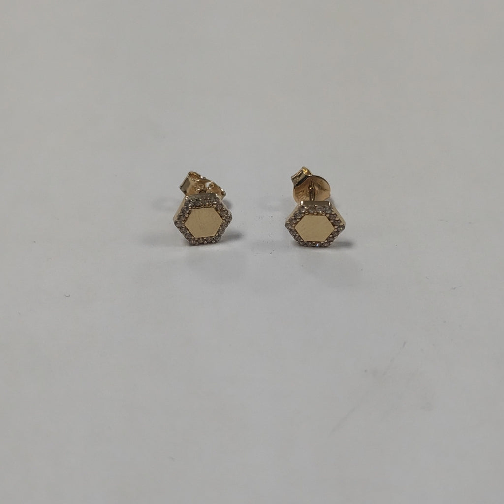 BROQUELES ORO 14K 1.4 (NUEVO)