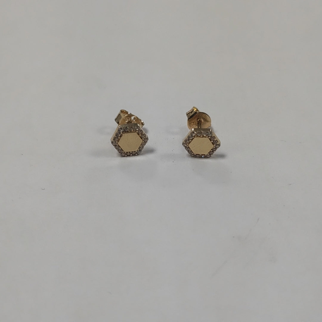 BROQUELES ORO 14K 1.4 (NUEVO)