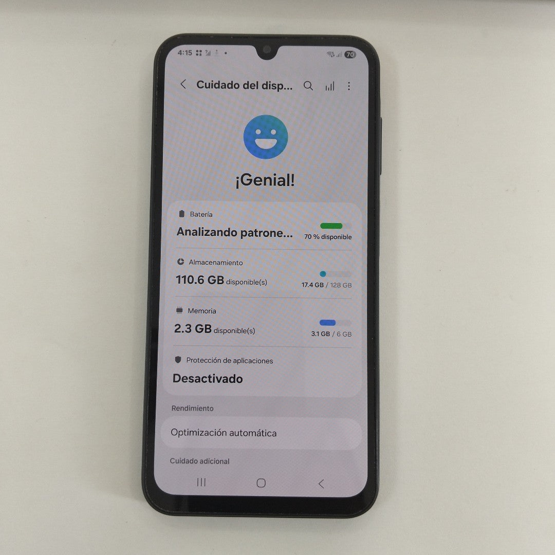 CELULAR SAMSUNG GALAXY A15 5G SM-A156M (2023) 128 GB 6 GB RAM (SEMINUEVO)