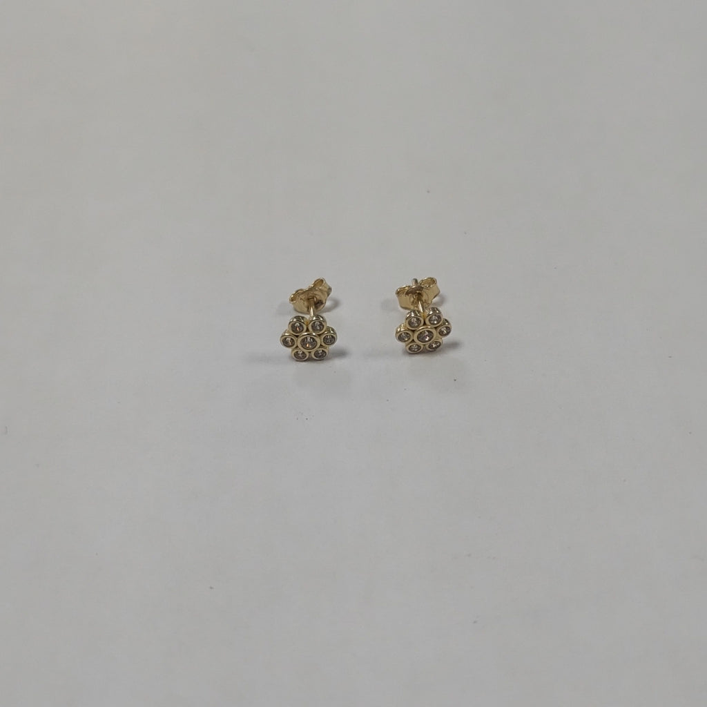 BROQUELES ORO 14K 1.2 (NUEVO)