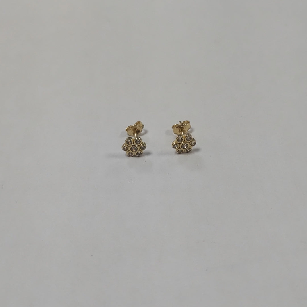 BROQUELES ORO 14K 1.2 (NUEVO)