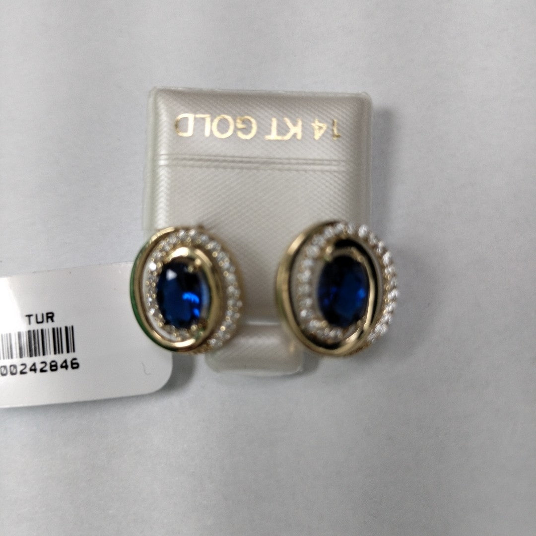 BROQUELES ORO 14K 3.3 (NUEVO)
