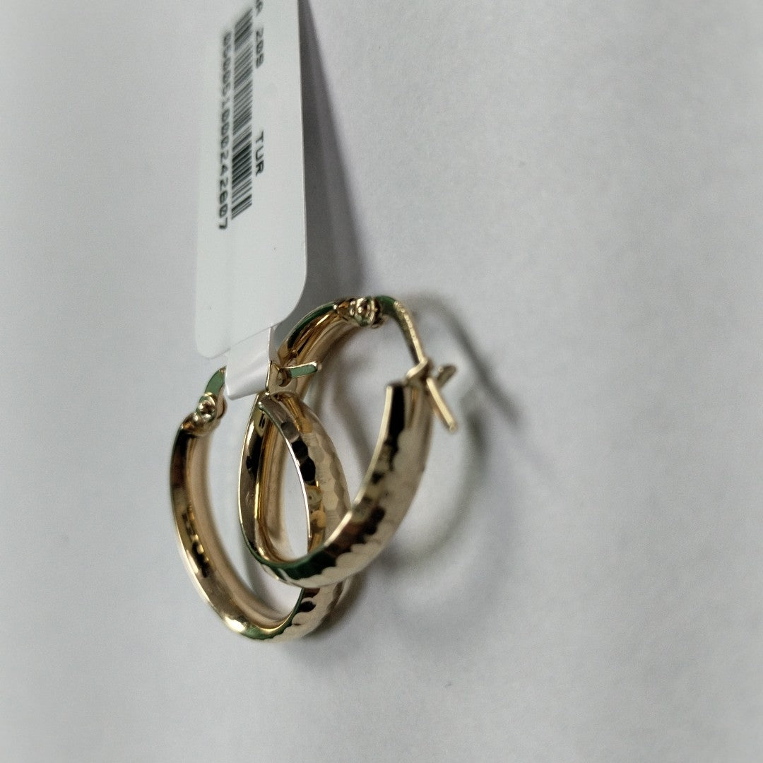 ARRACADAS ORO 14K 1.5 (NUEVO)