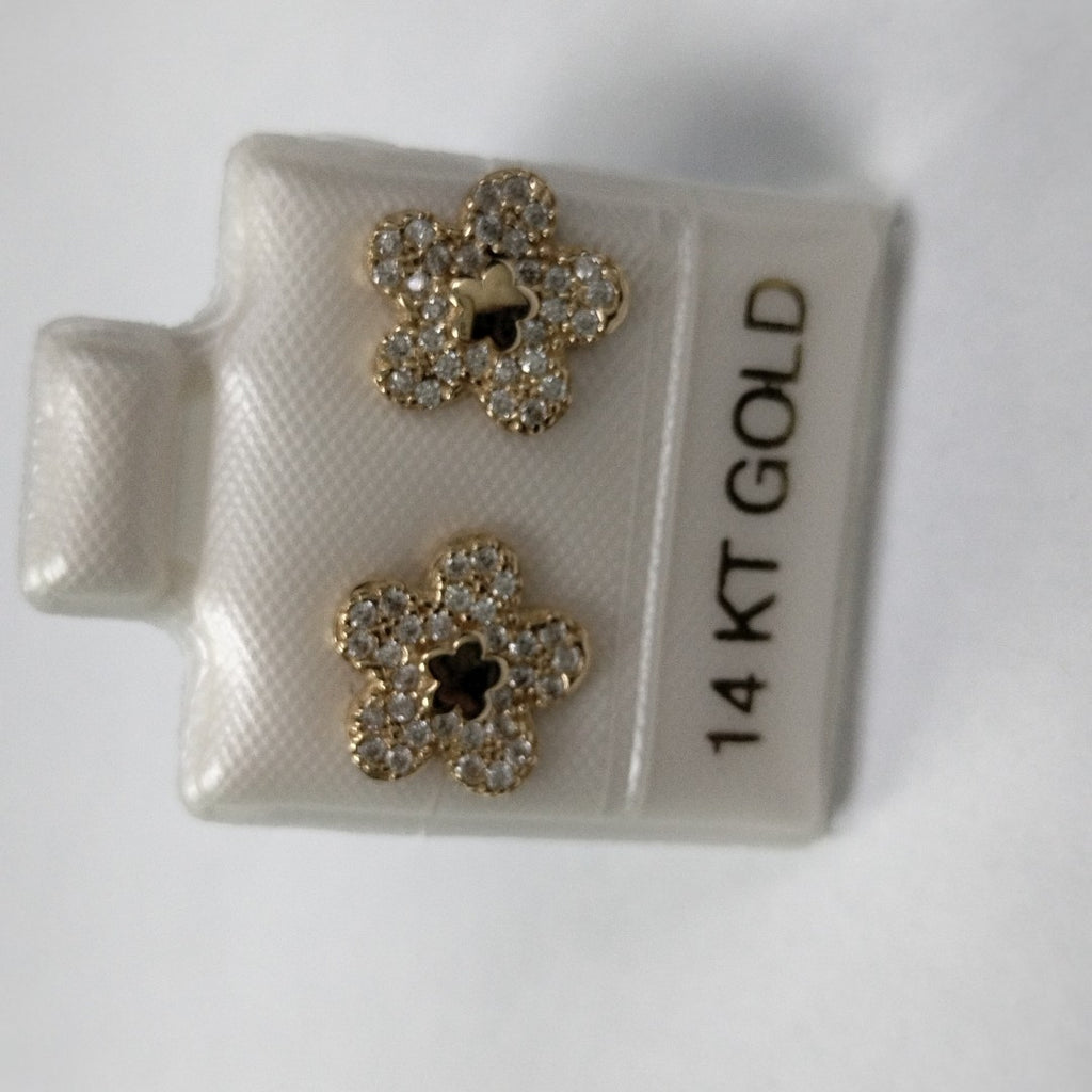 BROQUELES ORO 14K 1.8 (NUEVO)