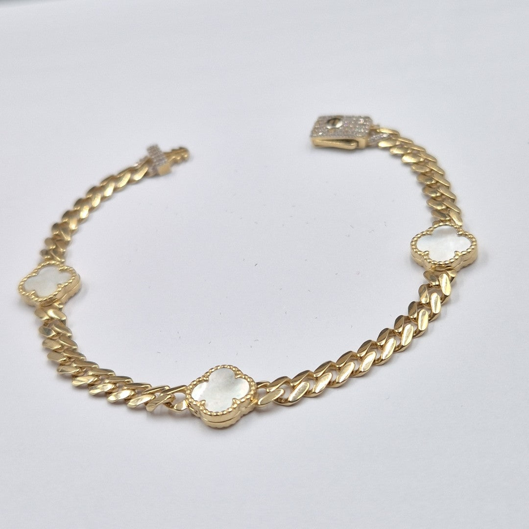 PULSERAS DAMA ORO 14K 7.7 (NUEVO)