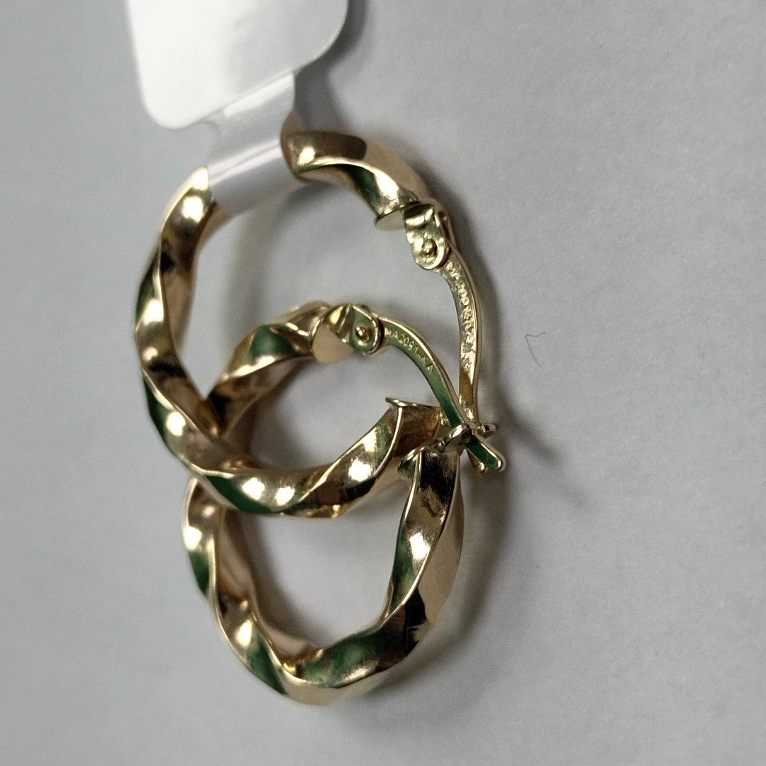 ARRACADAS ORO 14K 2.6 (NUEVO)