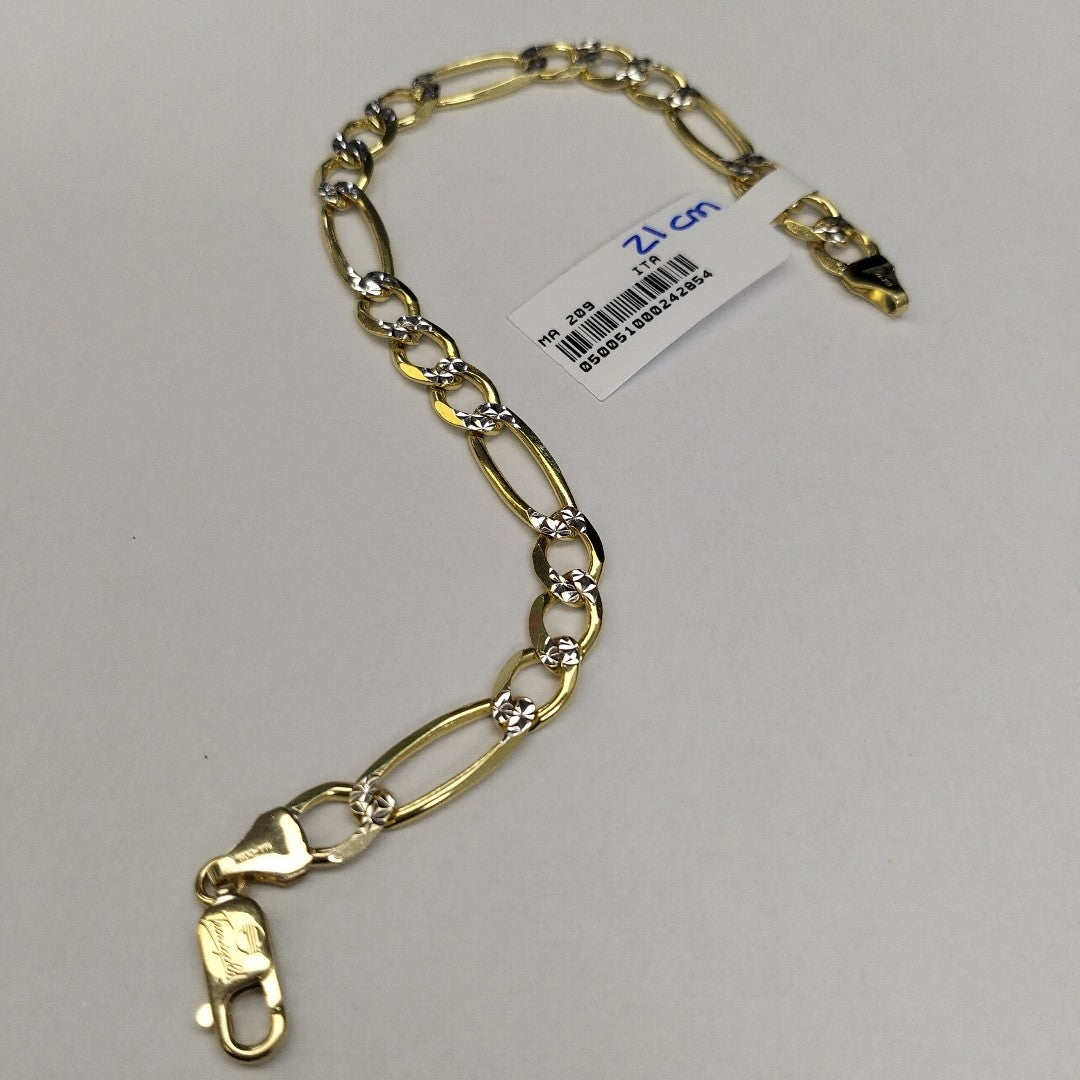 PULSERAS CABALLERO CARTIER 3 1 DIAMANTAD ORO 14K 12.2 (NUEVO)