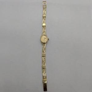 RELOJ CAJA Y PULSO ORO. ORO. 14 K 26.1 GRMS (SEMINUEVO)