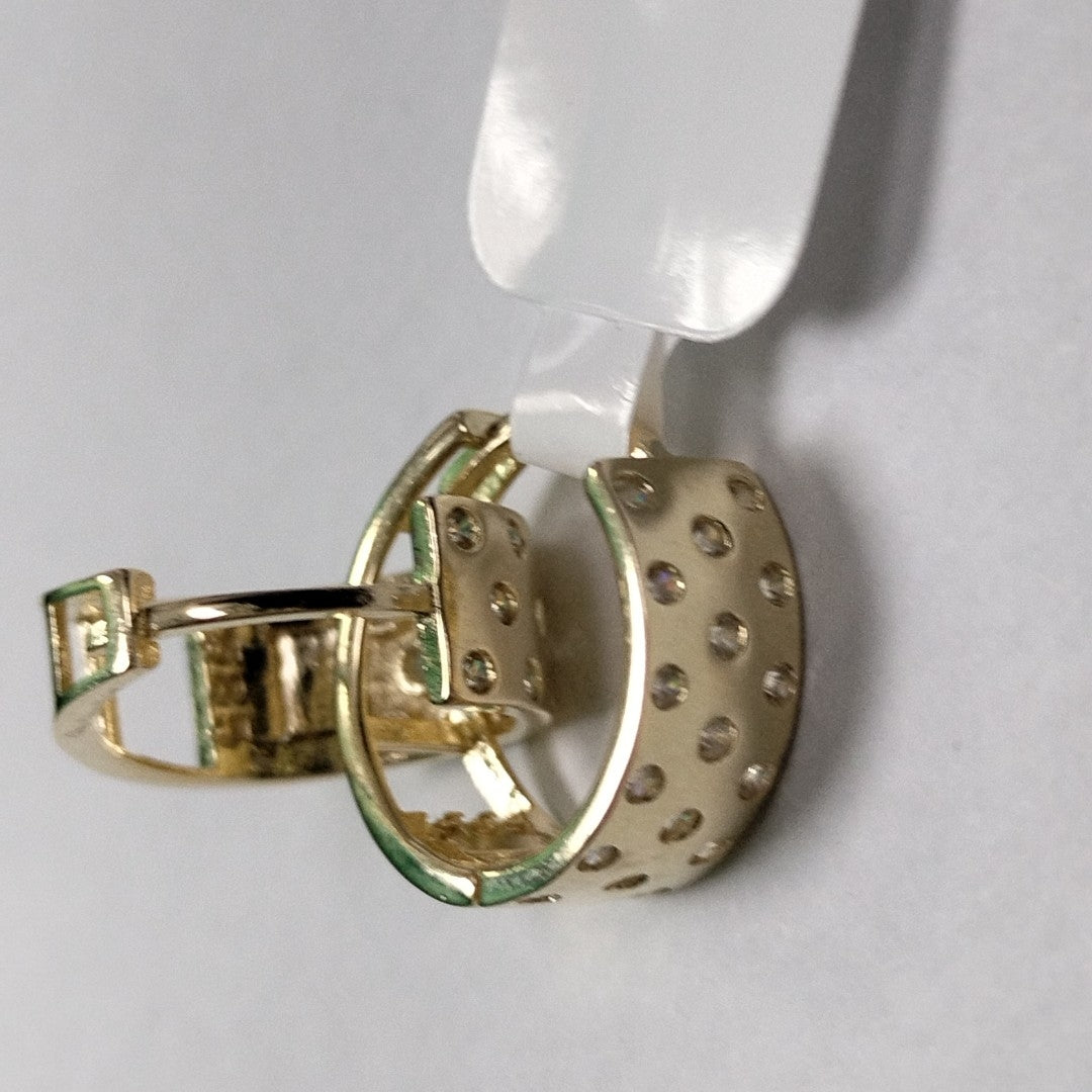 HUGGIES ORO 14K 2.7 (NUEVO)