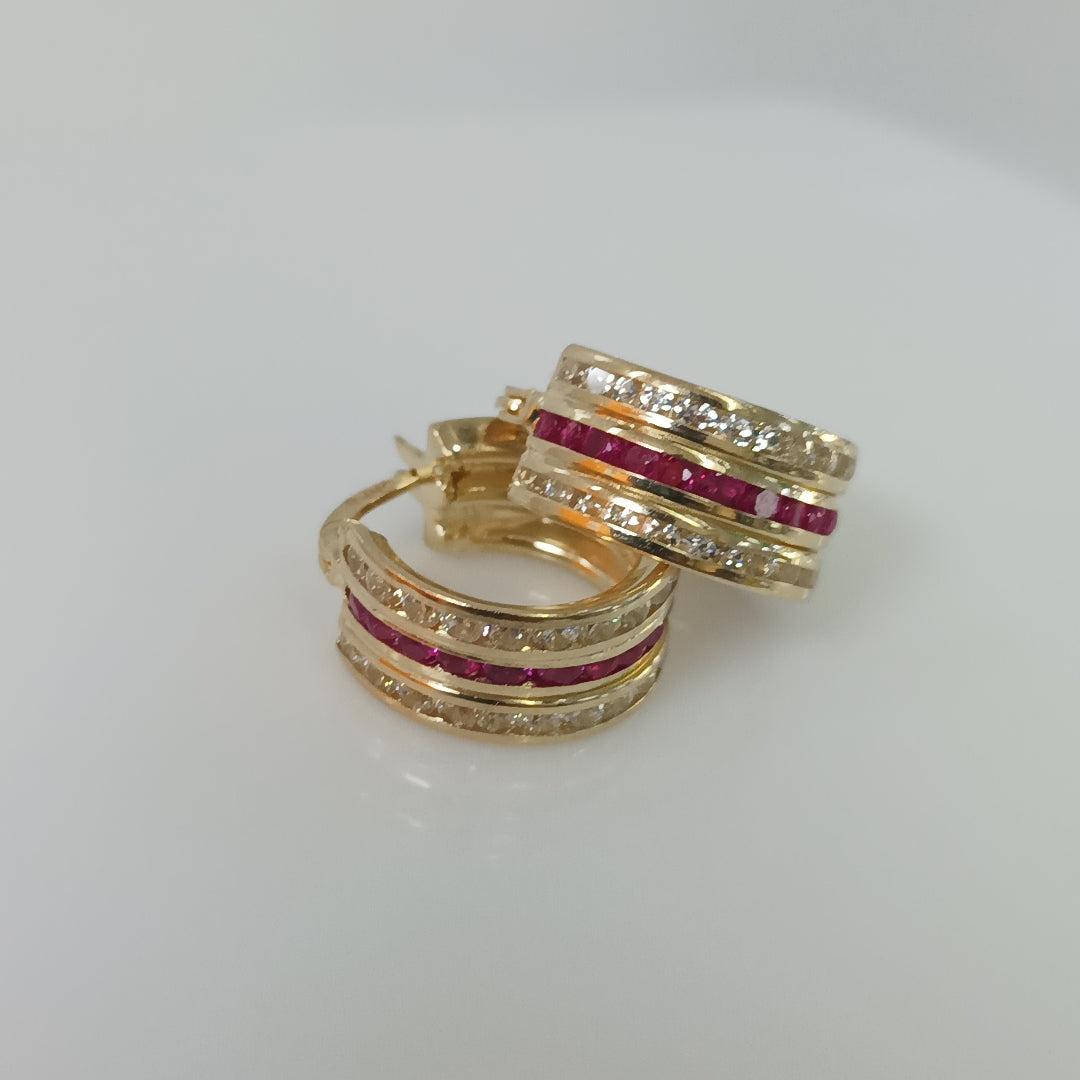 ARRACADAS ORO 14K 2.7 (NUEVO)