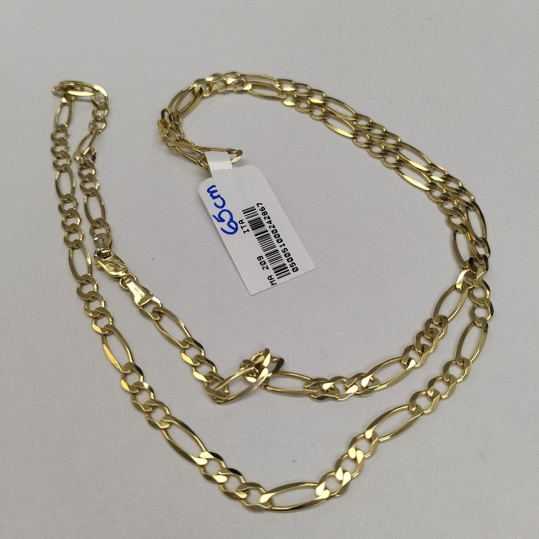 CADENAS CARTIER 3 1 AMARILLA ORO 14K 13.4 (NUEVO)