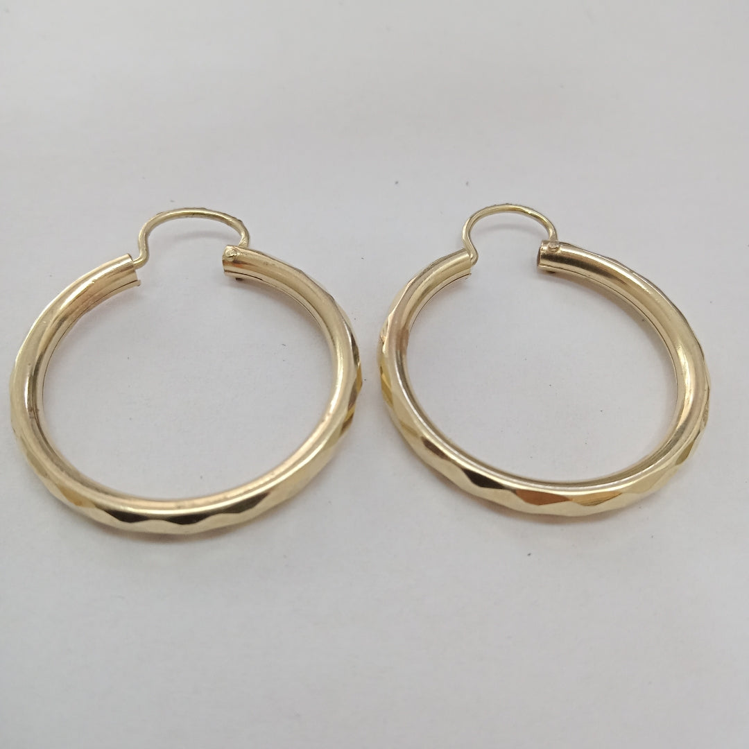 ARRACADAS PAR ORO 14 K 2,50 GRMS (SEMINUEVO)