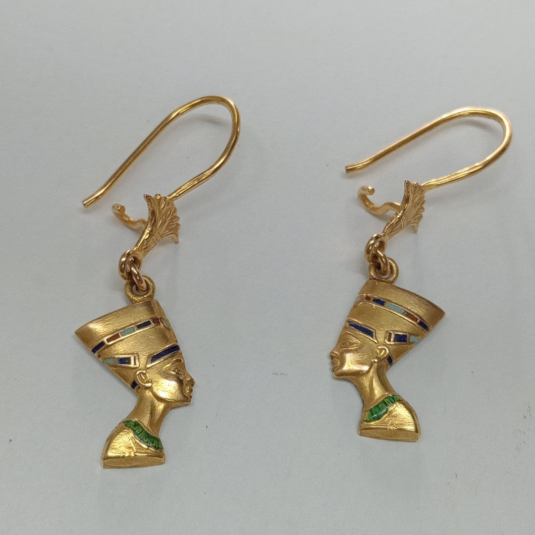 ARETES PAR. ORO. 18 K 4.1 GRMS (SEMINUEVO)