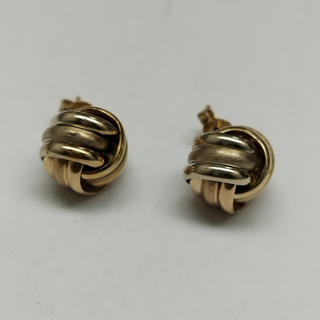 ARETES PAR ORO 10 K 4,10 GRMS (SEMINUEVO)