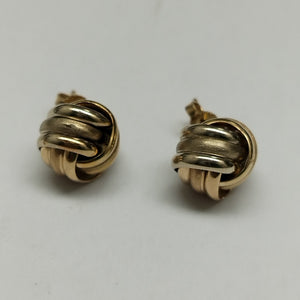 ARETES PAR ORO 10 K 4,10 GRMS (SEMINUEVO)